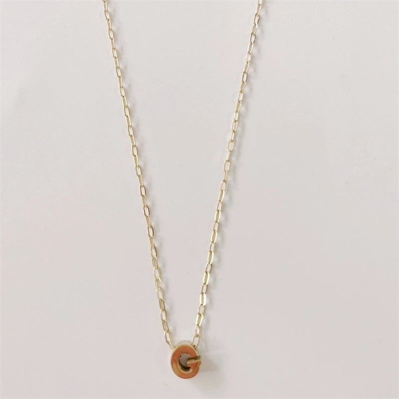 Casual Classic Style Streetwear Letter 304 Stainless Steel Plating Pendant Necklace