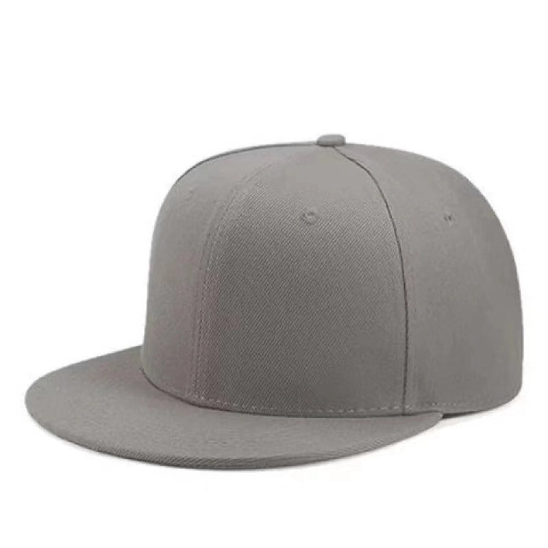 Hat Men's Trendy Hip-Hop Cap Korean Style Street Men's Black Autumn And Winter Outdoor Hip-Hop Flat-edge Baseball Cap