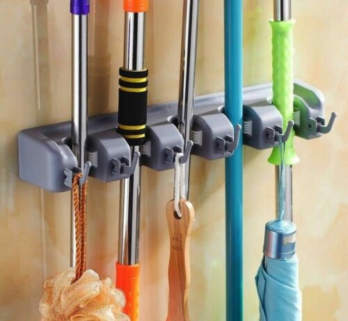 Wall Mounted Broom Mop Holder