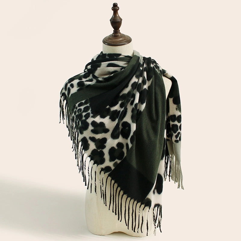 Women's Ethnic Style Color Block Polyester Printing Shawl
