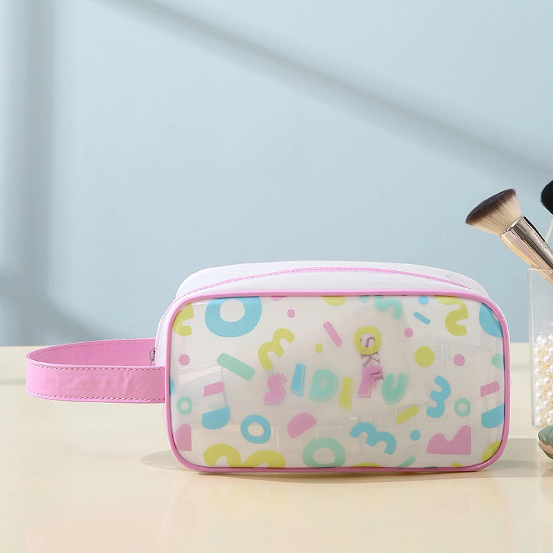 Letter Flower Butterfly PVC Storage Bag