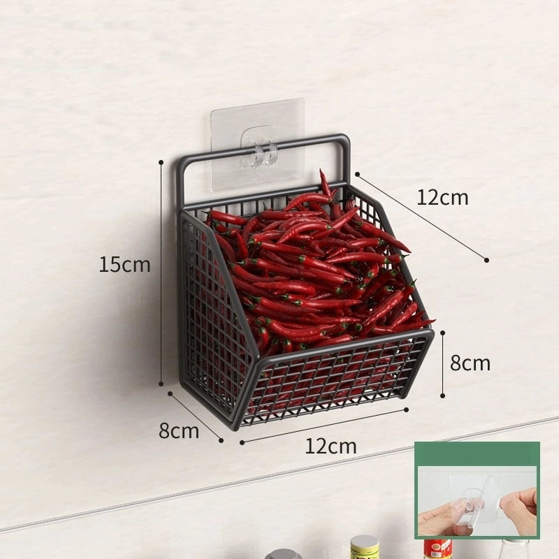 Minimalist Solid Color Iron Storage Box