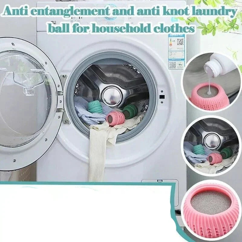 ANTI WINDING LAUNDRY SPONGE BALL