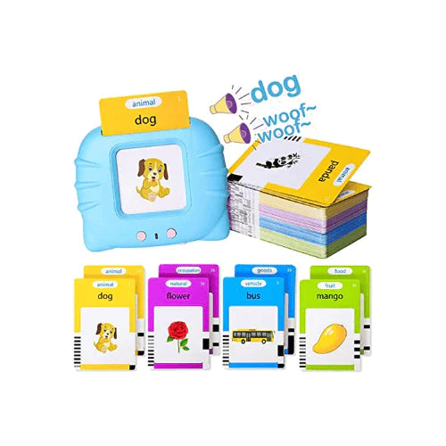 KIDS FLASH TALKING CARDS 200+  EDUCATIONAL WORDS