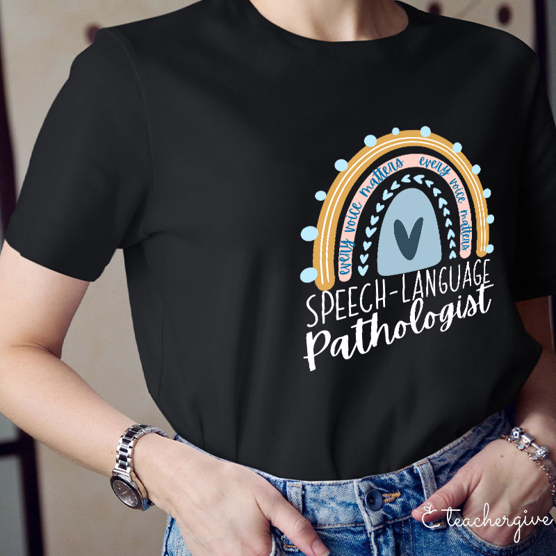 Speech-Language Pathologist Teacher T-Shirt