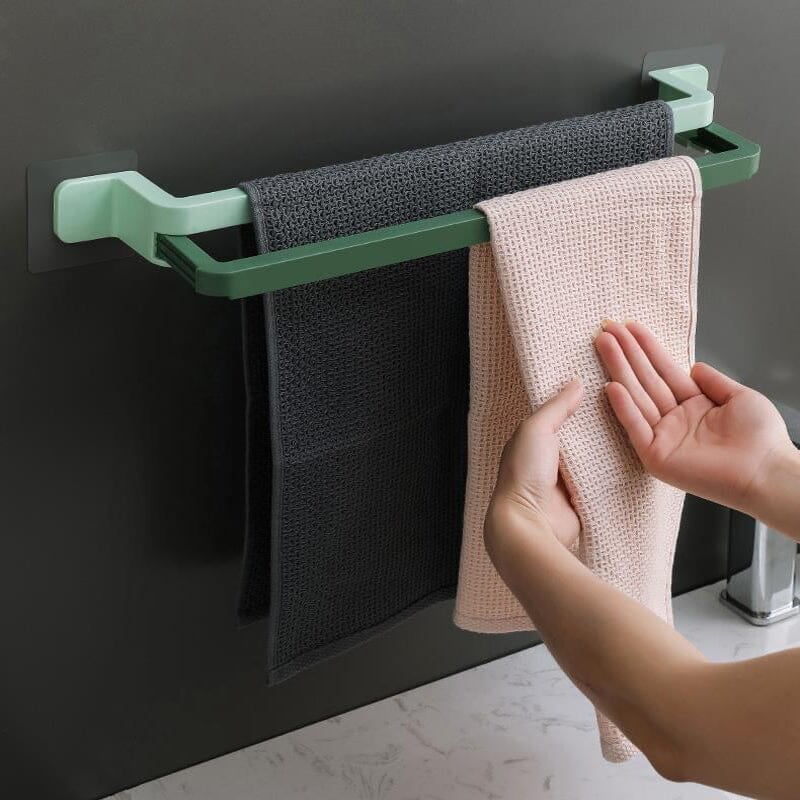 🔥HOT SALE - 49% OFF🔥No Punching Bathroom Slipper Rack Towel Rack