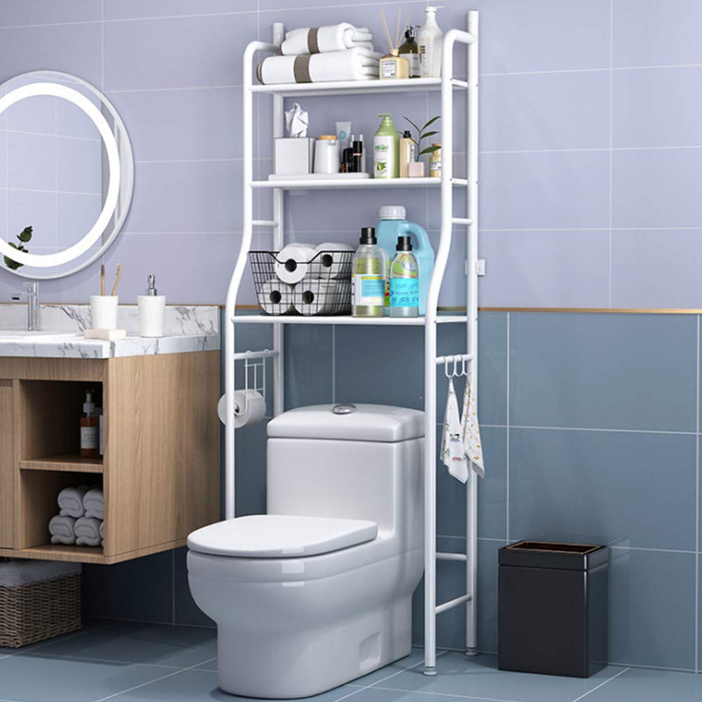 Toilet Storage Rack. Metal Bathroom Shelf