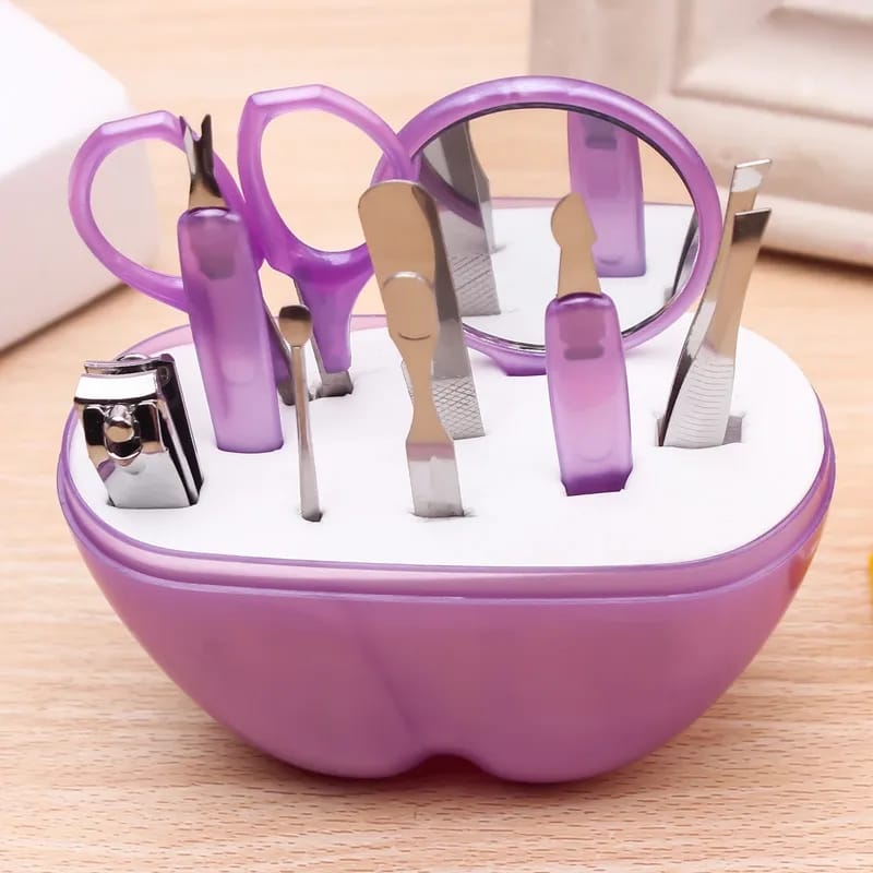 8 PIECES APPLE MANICURE KIT