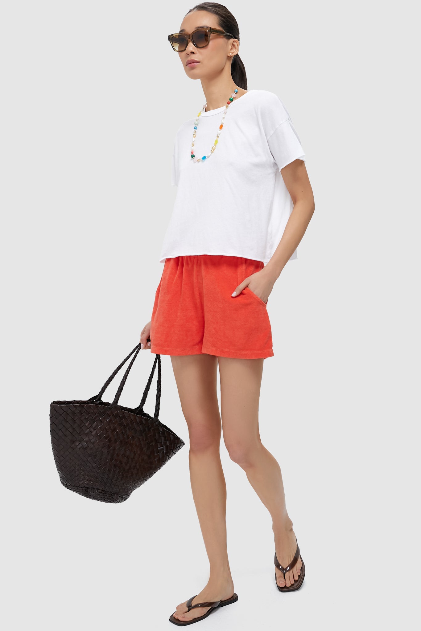 Poppy Terry Venus Shorts