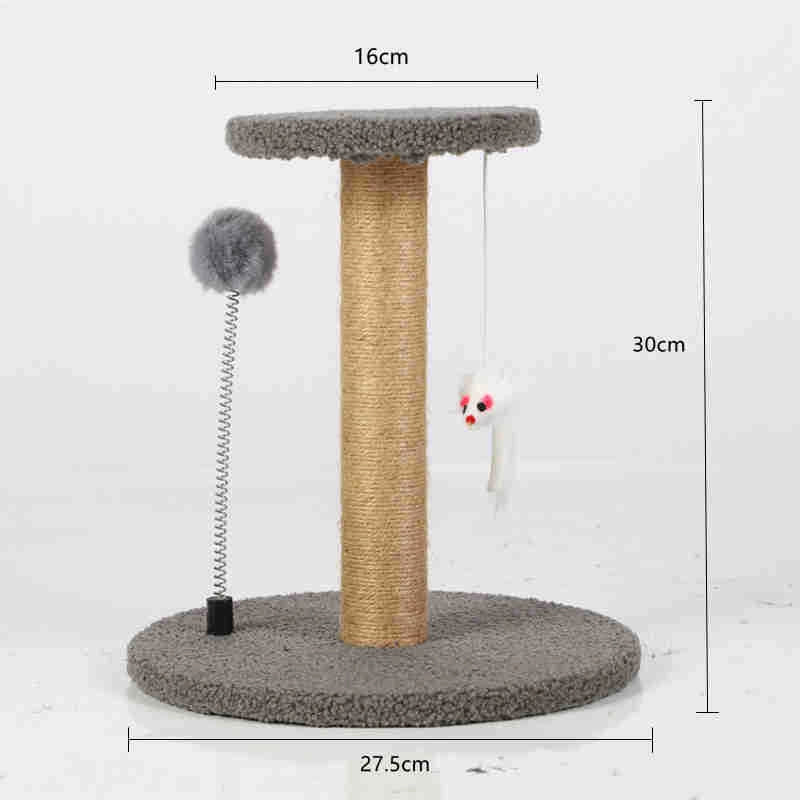 Cat Scratching Posts Cat Scratching Poles Boards Scratchers Solid Wood Nests Toys Pet Supplies