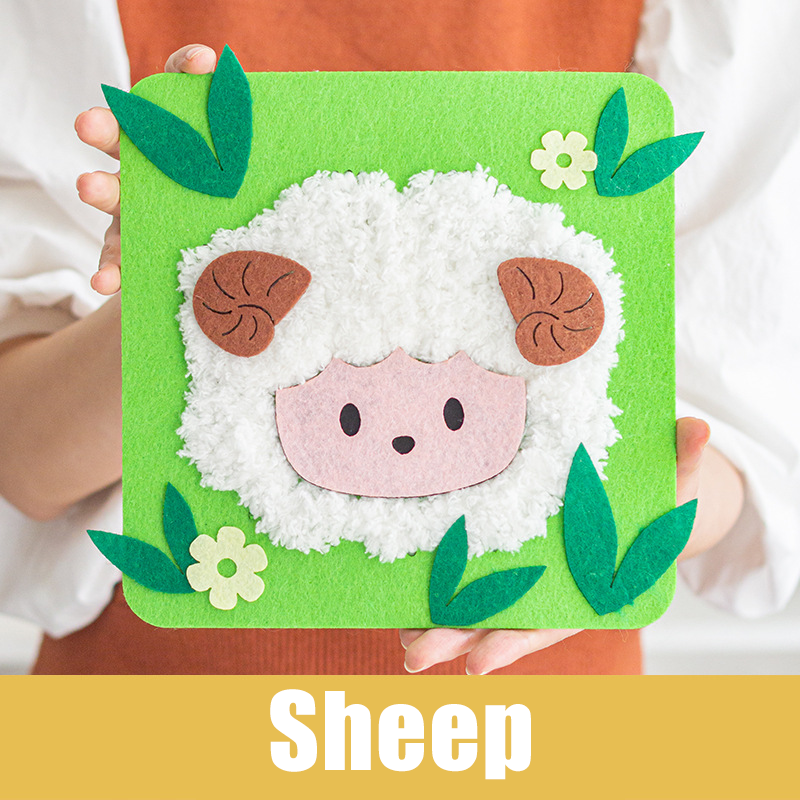 🎉Last Day 75% OFF🧒Children Wool Embroidery Painting🧶