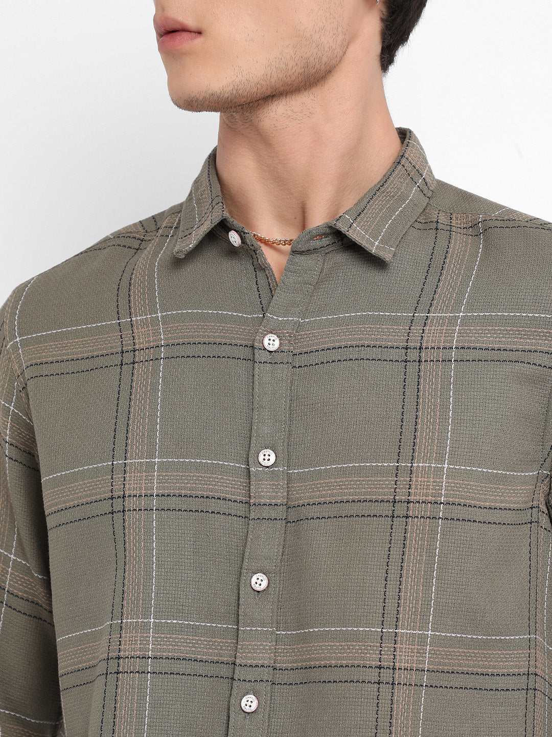 Maxi Tartan Plaid Shirt