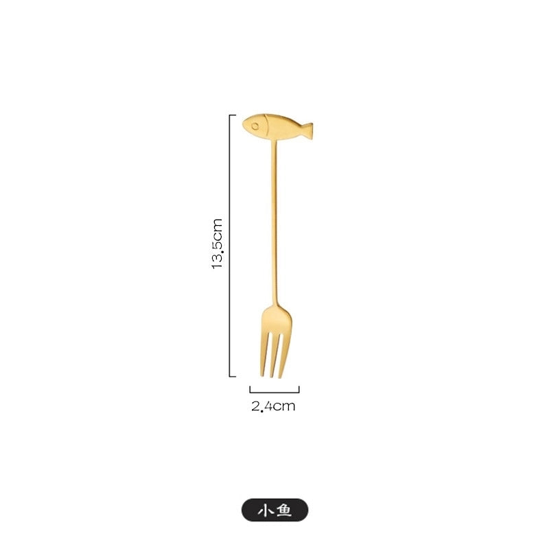 Cartoon Stainless Steel Tableware 1 Piece