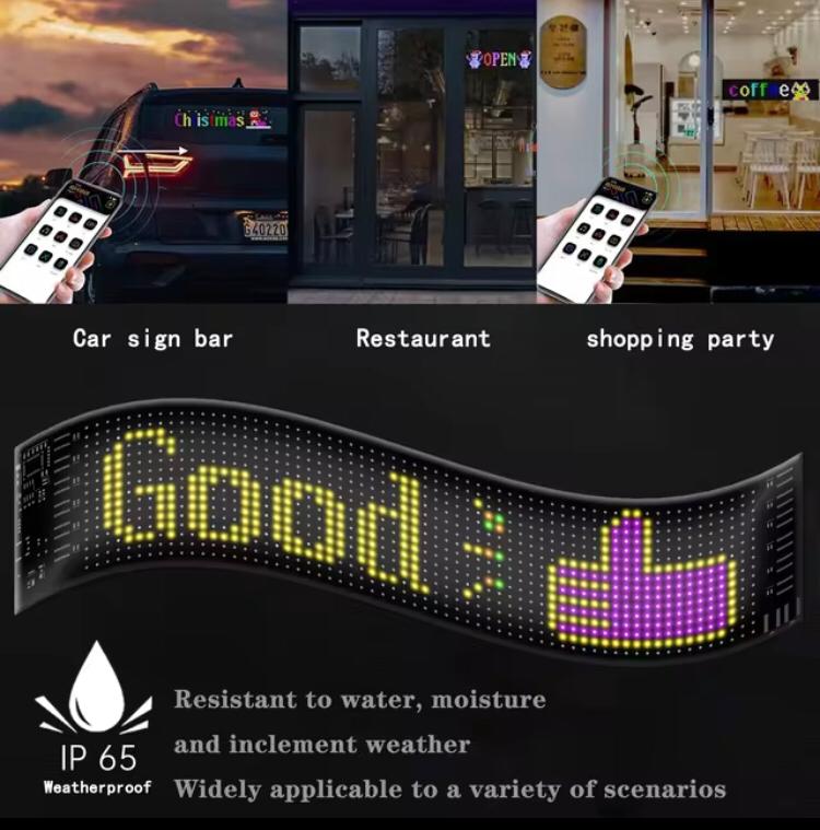 Programmable Display for Car