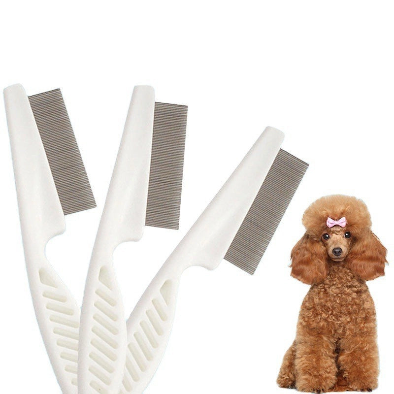 Pet Flea Removal Comb Dog Cat Comb Flea Comb Beauty Comb Hair Removal Pet Comb Pet Teeth Removal Comb