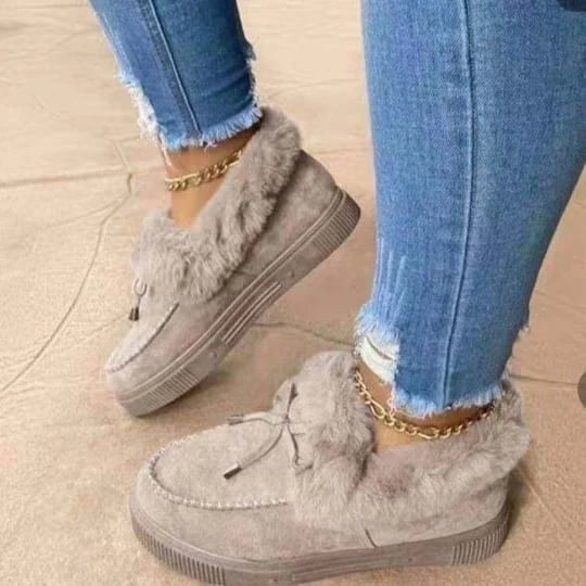 Women's Thick Sole Arch-Support Wool Boots