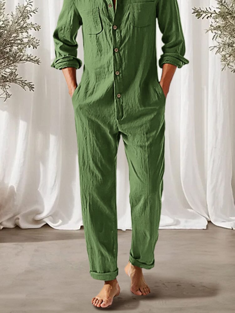 Classic Fit 100% Cotton Jumpsuit