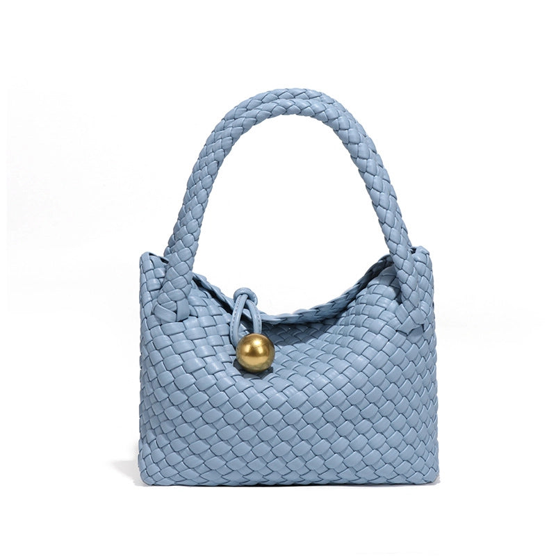 Women's Small Pu Leather Solid Color Elegant Vintage Style Streetwear Square Buckle Handbag