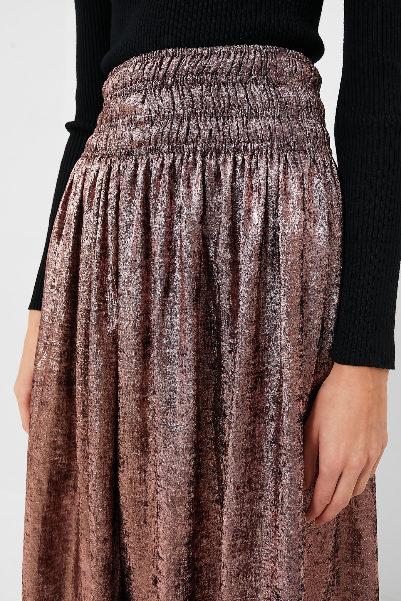 Rose Gold The Viola Skirt