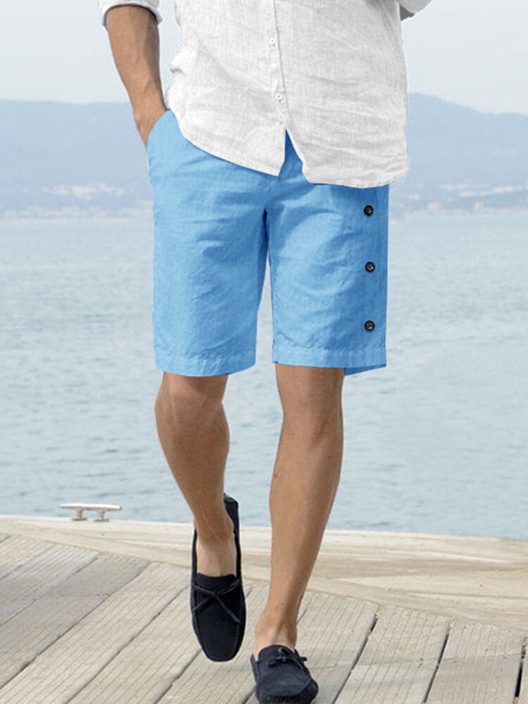 Leisure Breathable 100% Cotton Shorts