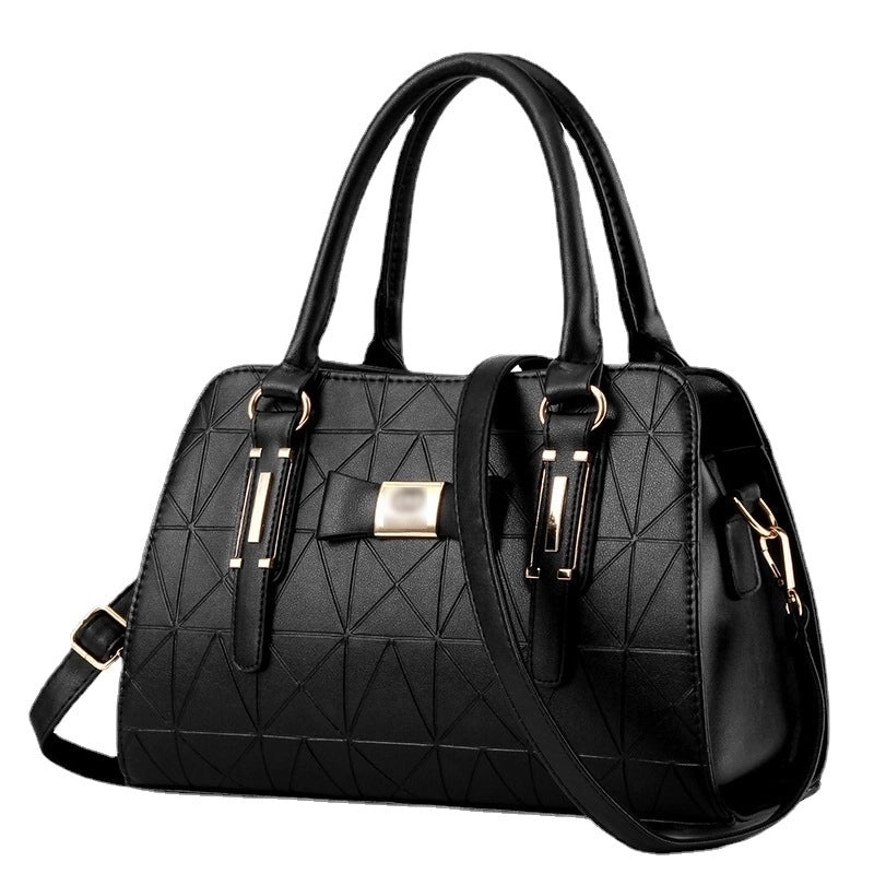 Women's Large All Seasons Pu Leather Fashion Handbag