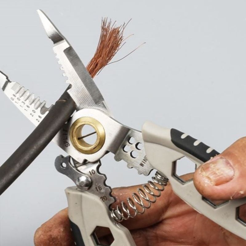 7-Inch Multipurpose Wire Stripper - Professional Tool Gift