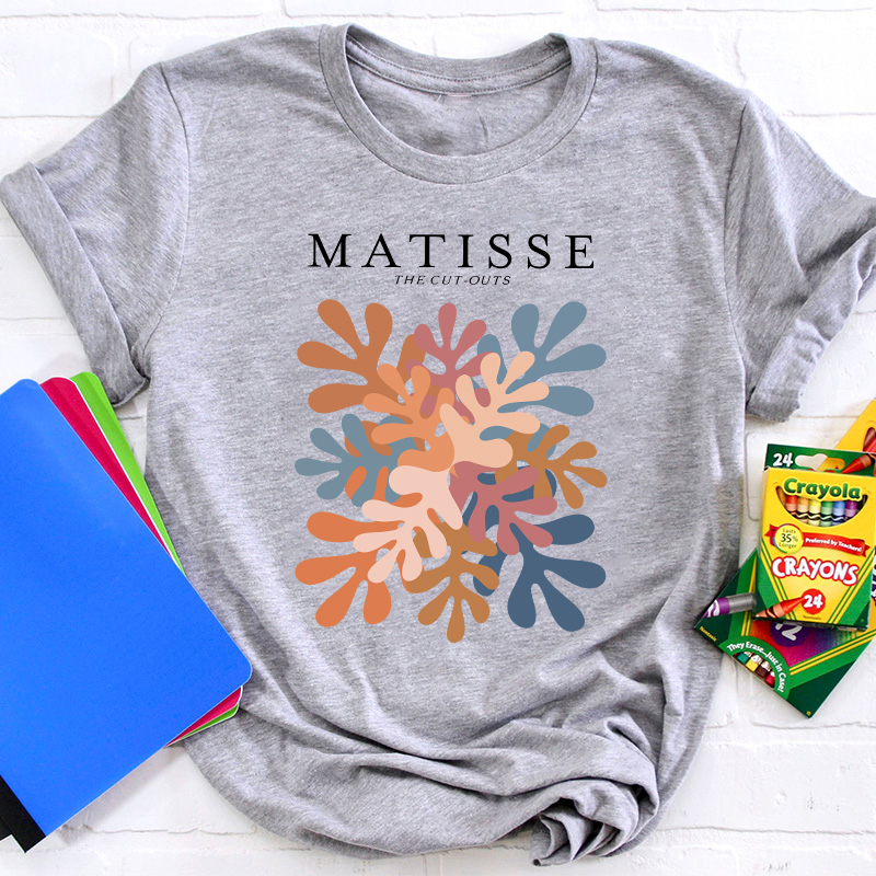 Matisse The Cut Outs Teacher T-Shirt