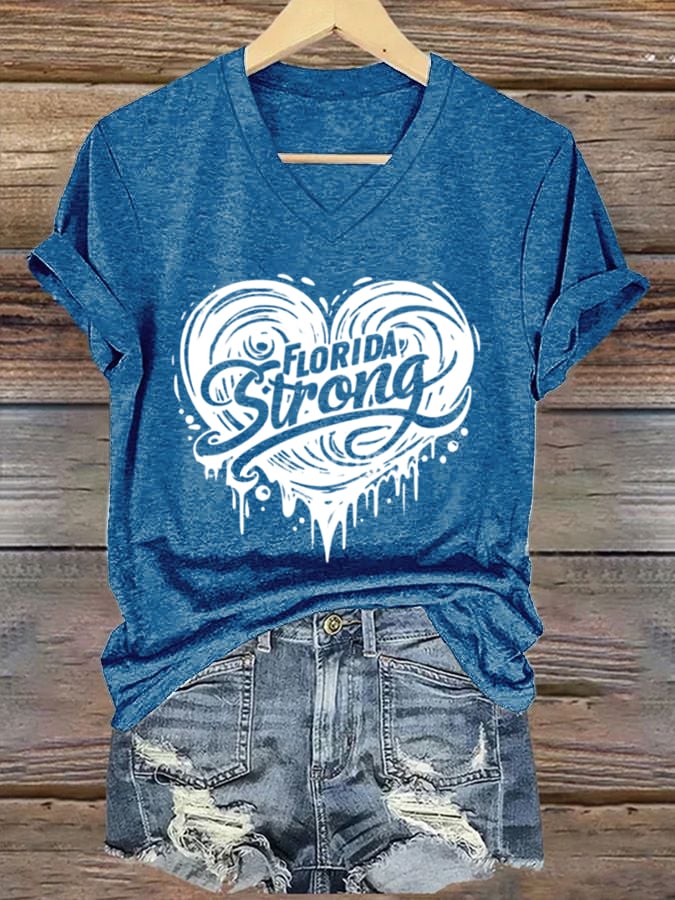 Women's Florida Strong Print T-Shirt