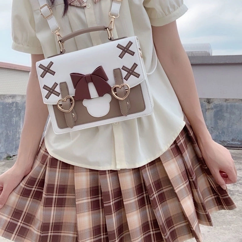 Women's Small All Seasons Pu Leather Streetwear Fashion Backpack