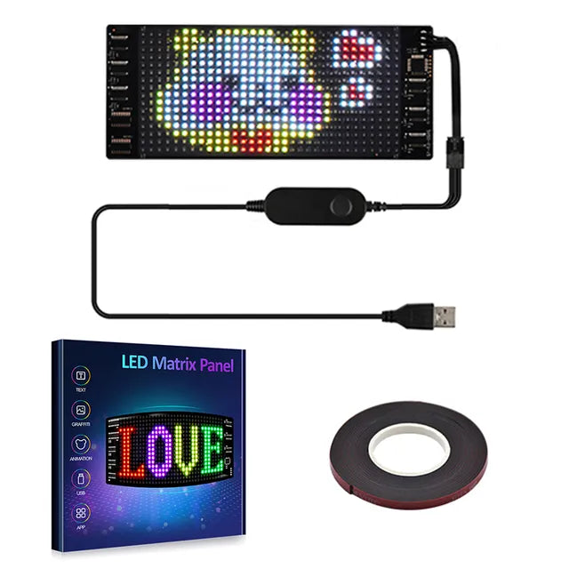 🔥Laatste dag verkoop 49%🔥Voertuig Bluetooth LED Flexibel Display