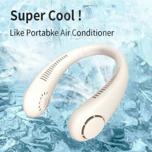 ?New Portable Neck Fan