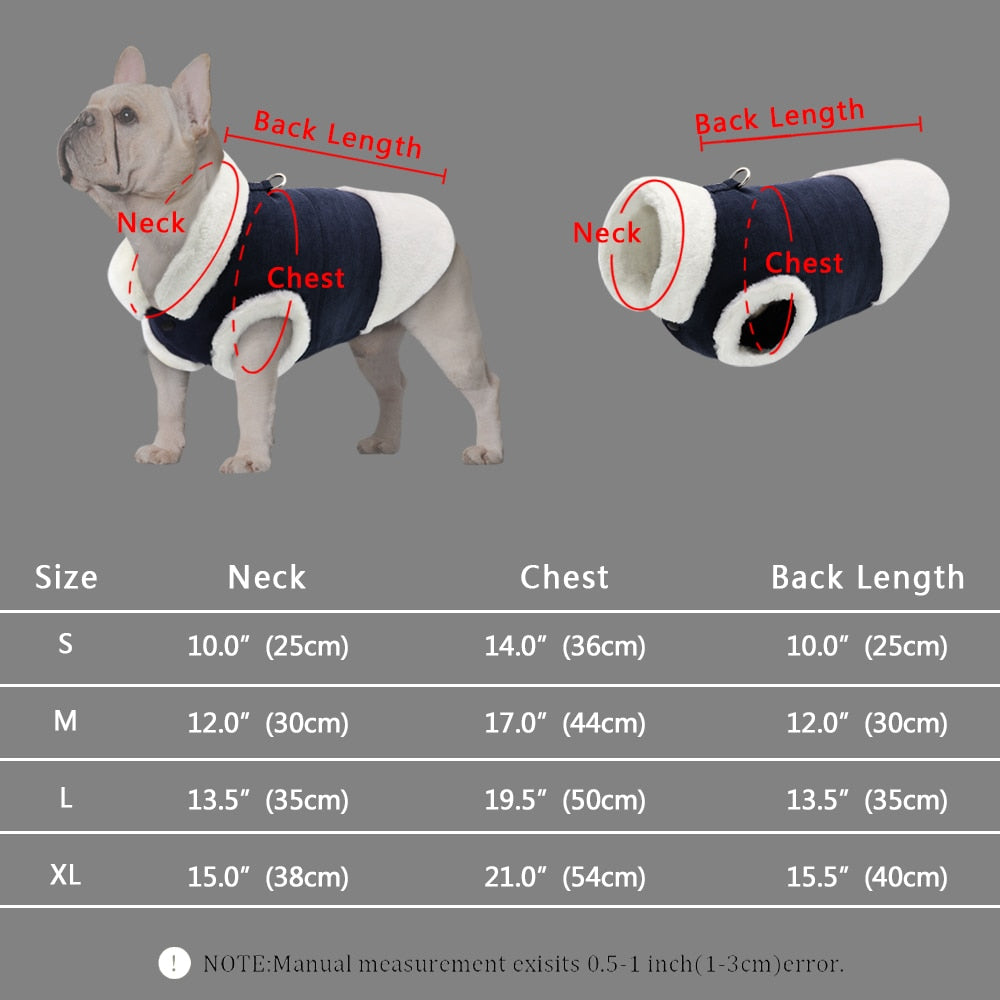 Warm Furry Puppy Coat