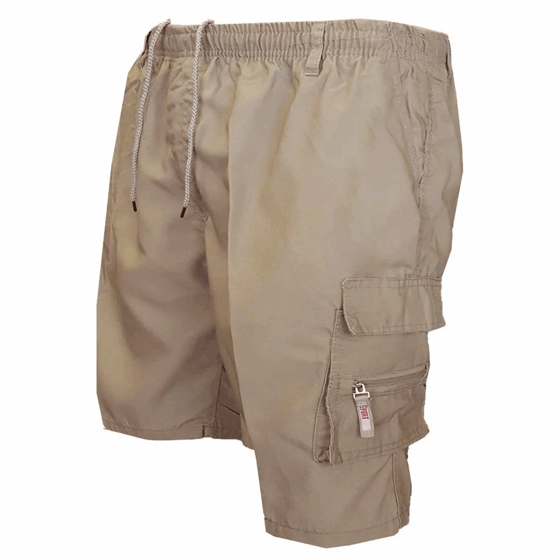 7-PACK Men's Zipper Pockets Hiking Athletic Running Shorts