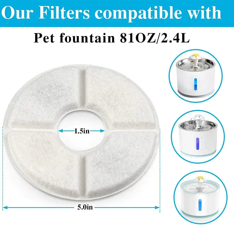 Carbon Filter For Cat Water Fountain