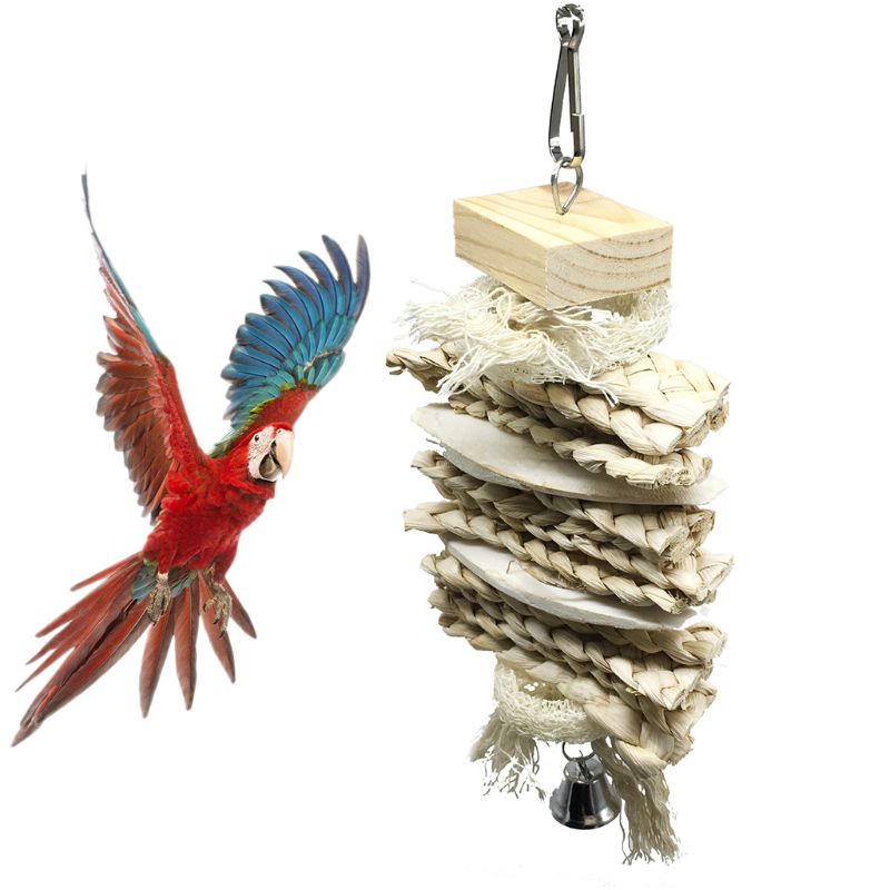 Cuttlefish Bone Chewing Bird Toy