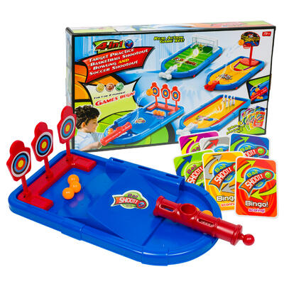 4IN1 KIDS BOARD GAME SET