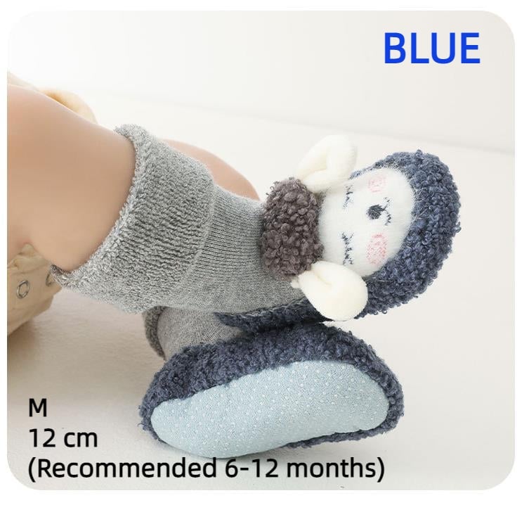 Baby Cartoon Plush Cotton Toddler Shoes