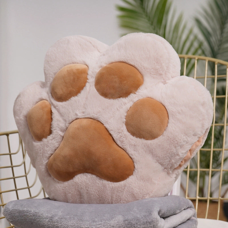 Cat's Claw Car Pillow Quilt Dual-purpose Office Nap Artifact Pillow Air Conditioning Blanket Three-in-One Lunch Break Pillow