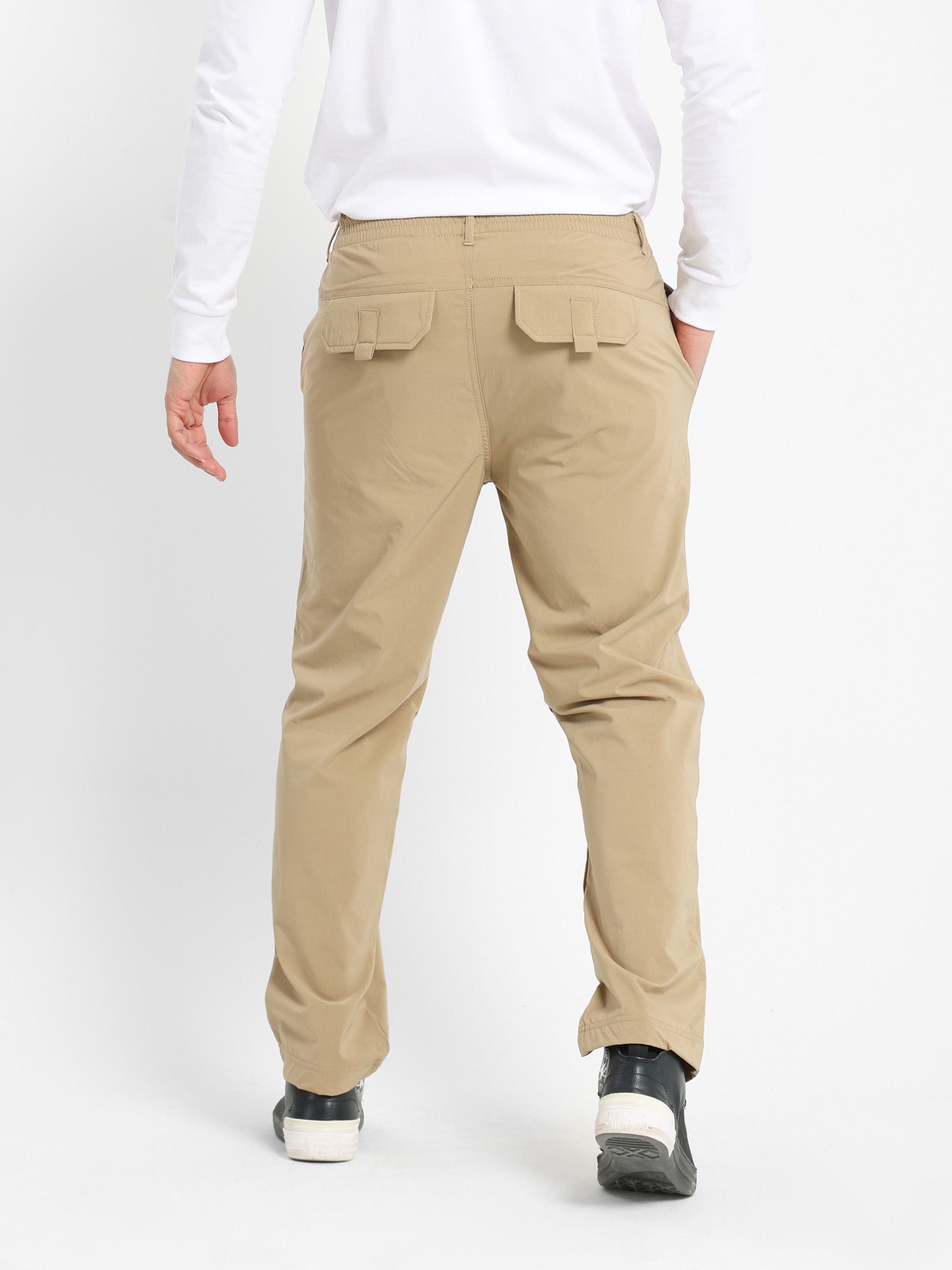 Casual Free Style Solid Pants