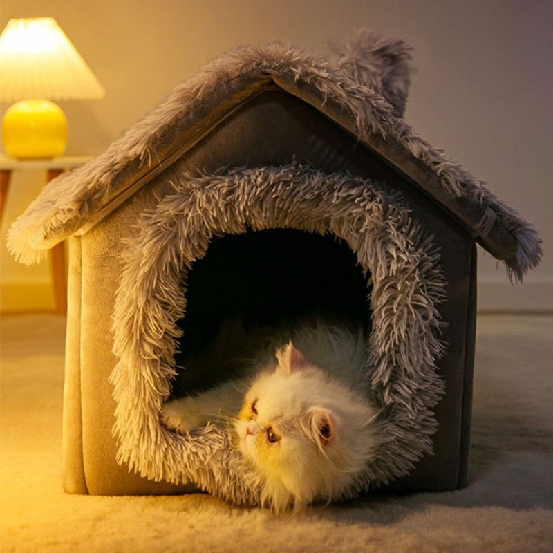 Enclosed Indoor Cat Bed Mat