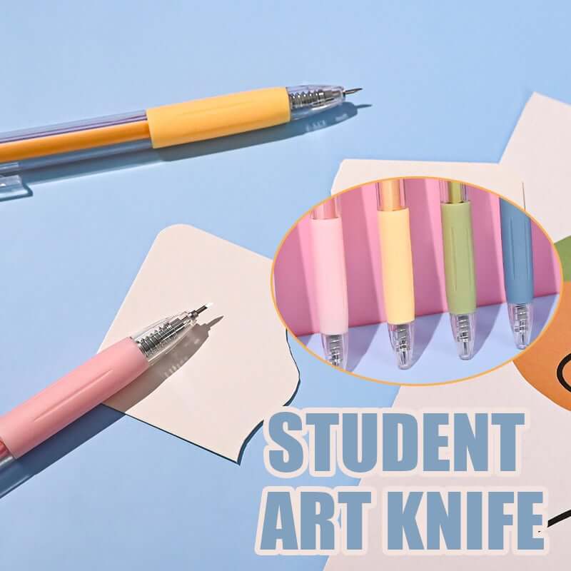 Cartoon Pattern Student Utility Knife Pen(6 Pcs)