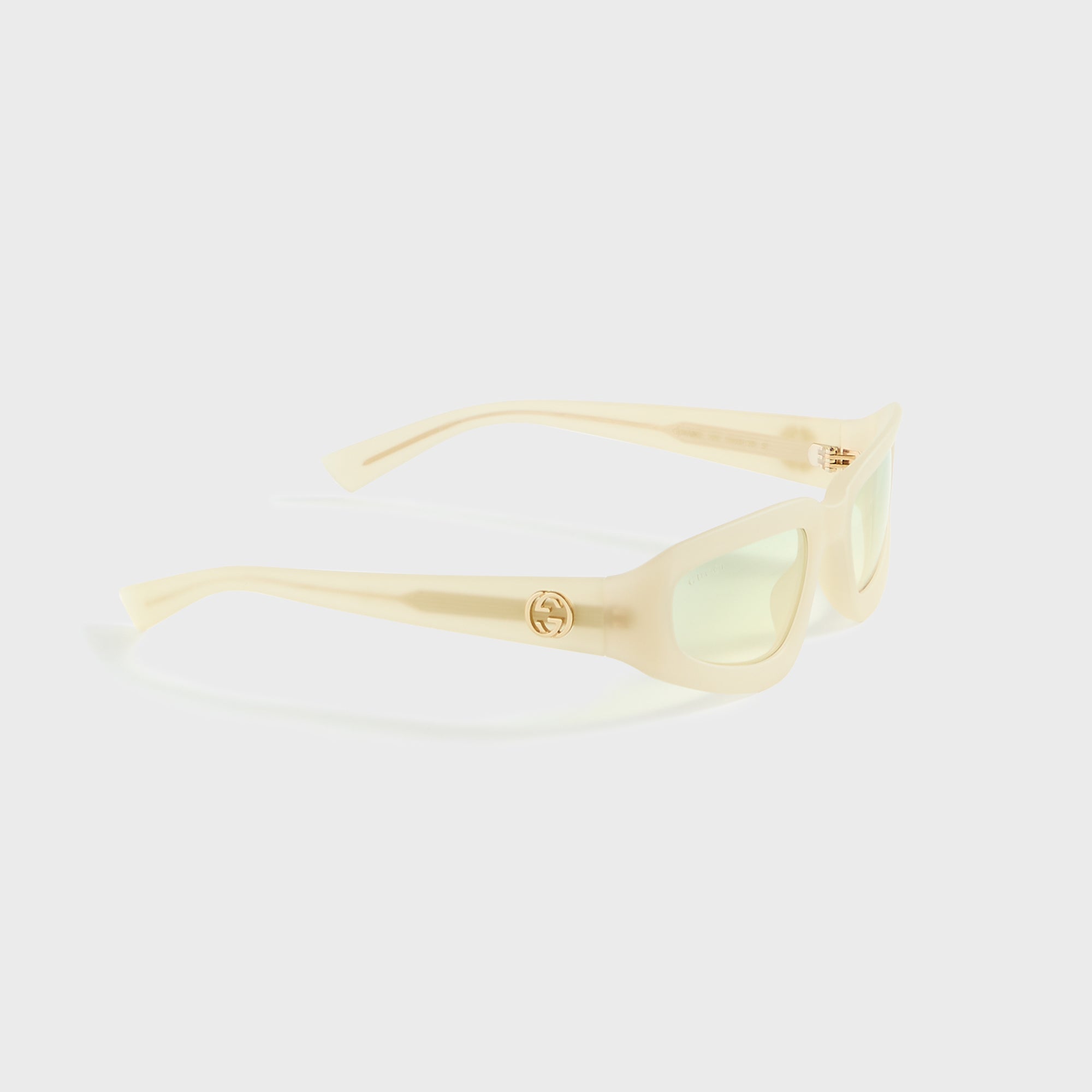 Gucci Rectangle Frames - Yellow