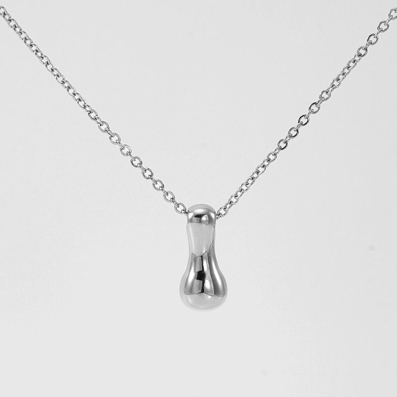Basic Classic Style Letter 304 Stainless Steel 18K Gold Plated Plating Pendant Necklace