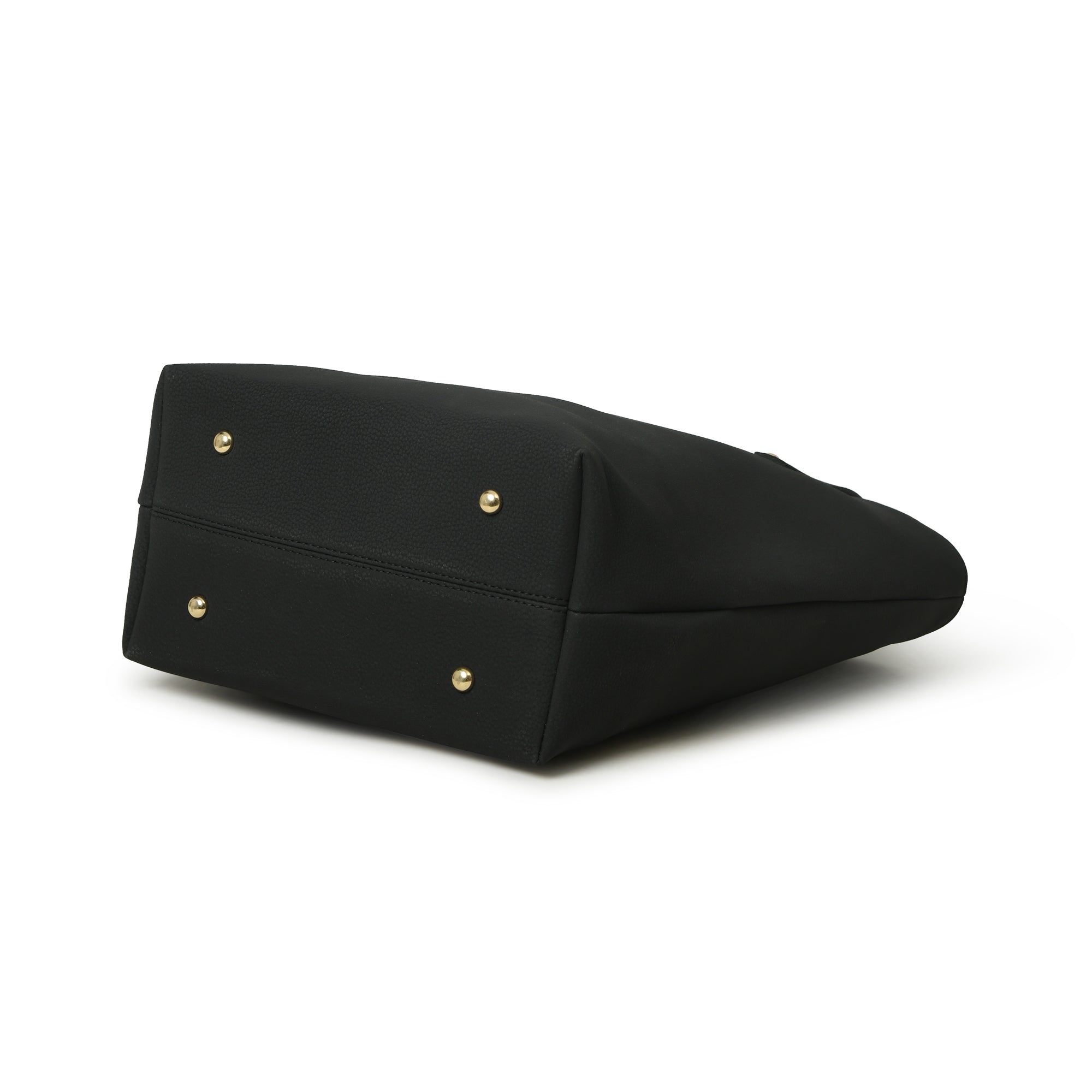 Era Vegan Leather Tote- Midnight Black