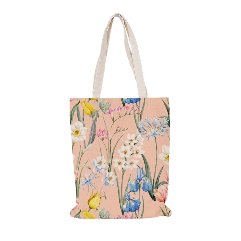 Women's Casual Flower Shopping Bags