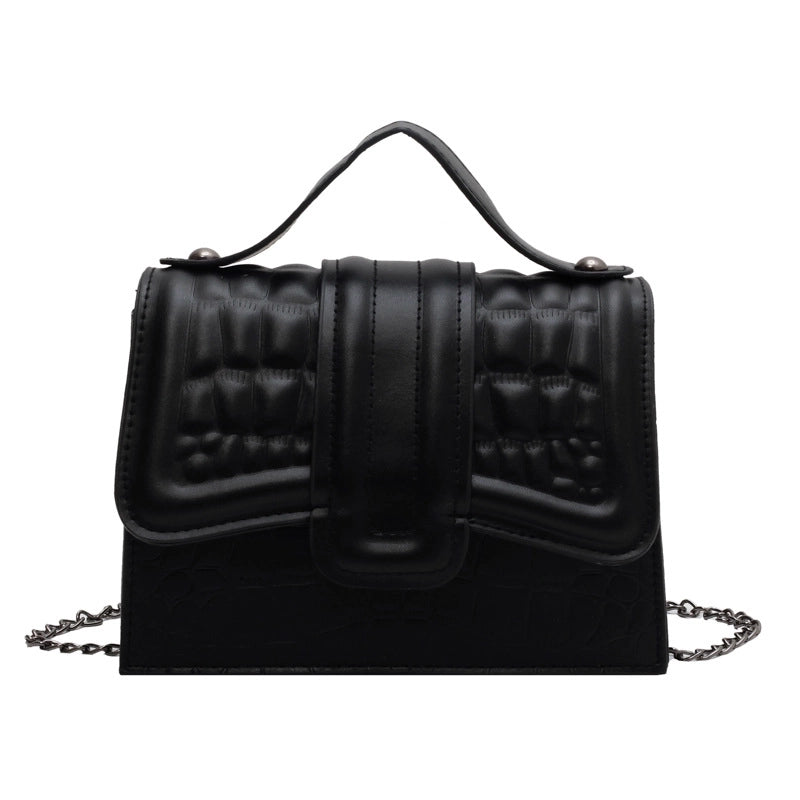 Women's Small Summer Pu Leather Fashion Square Bag