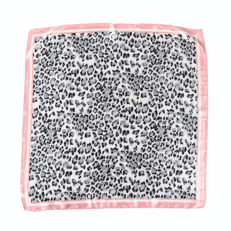 Women's Streetwear Leopard Polyester Silk Scarf