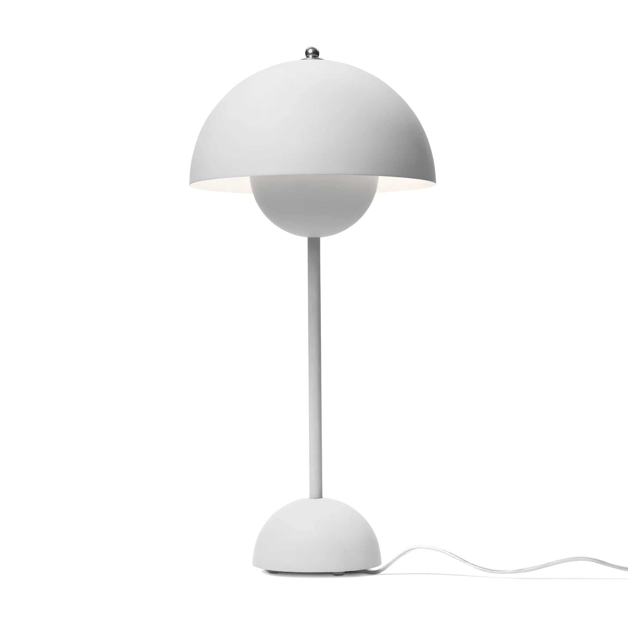 VP3 Flowerpot table lamp. Matt Light Grey