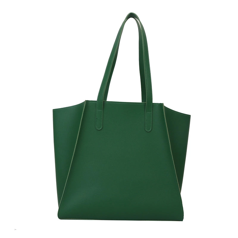 Women's All Seasons Pu Leather Elegant Basic Tote Bag Underarm Bag