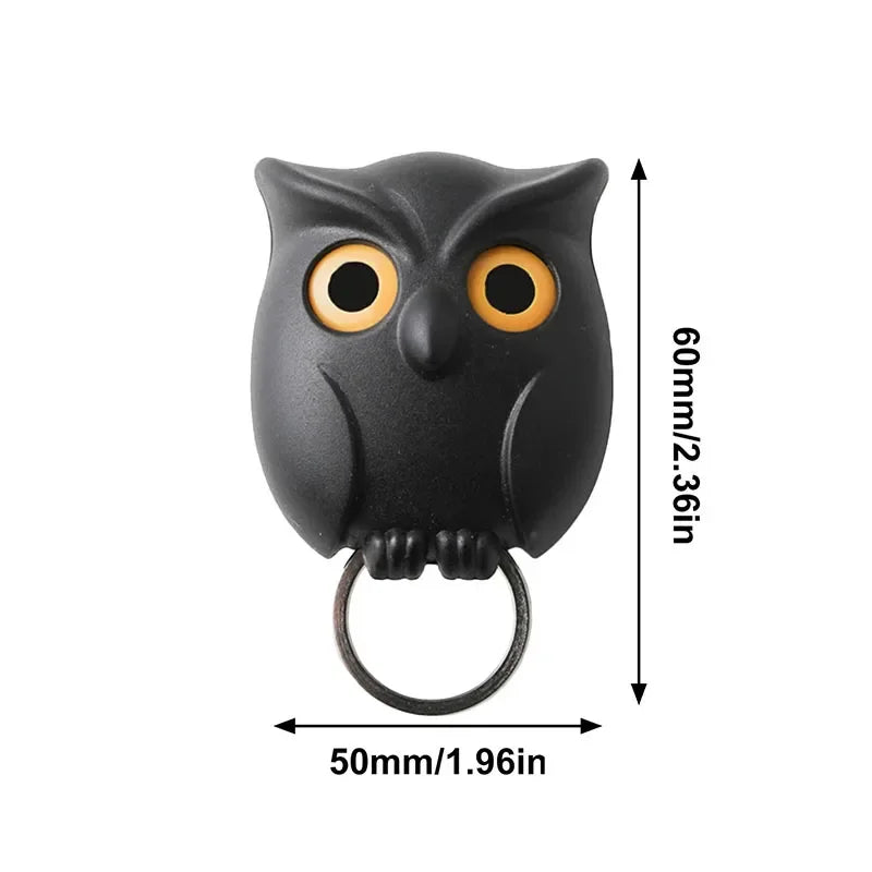 Magnetic Owl Keychain